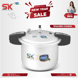 Anodized Shandler Aluminum Pressure Cooker