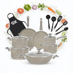 Splendid Cookware Set 18 Pcs Premium Non-Stick Collection banner - Sk Cookware