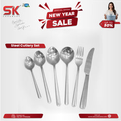 33 Pieces Pure Stainless Steel Cutlery Set