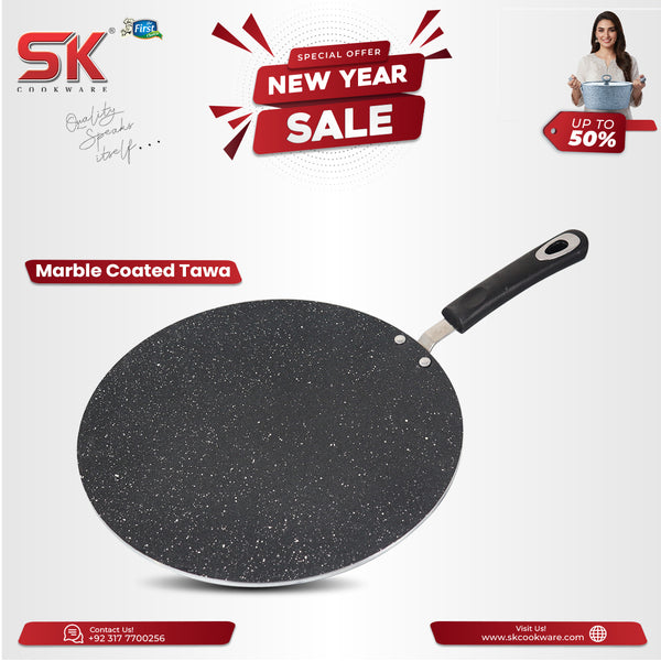 Non Stick Marble Coated Tawa