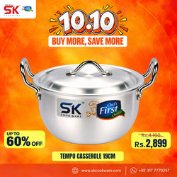 Tempo Casserole 10.10 sale - Sk cookware