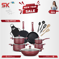 15 Pieces Non-Stick Tulip Gift Pack Set