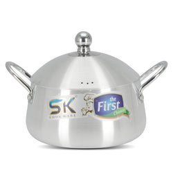 Heavy Gauged Metal Finish Casserole Belly Gift Set - skcookware