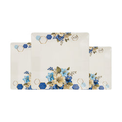 69 Pieces Melamine Sigma Dinnerware Set with Glass Top [8 Person Serving] S5