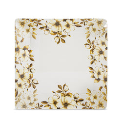 69 Pieces Melamine Sigma Dinnerware Set with Glass Top [8 Person Serving] S2