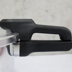 2 in 1 Mirror Polish Wok Pressure Cooker with Free Glass Lid (Baigona Cooker)