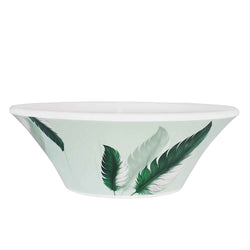 69 Pieces Melamine Rawayat Dinnerware Set with Glass Top [8 Person Serving] - R05