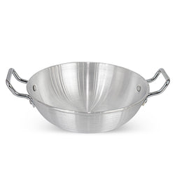 Export Leftover 4G Metal Finish Wok (Karahi) | Without Lid