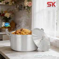 Export Leftover Heavy-Duty Aluminum Cooking Stock Pot