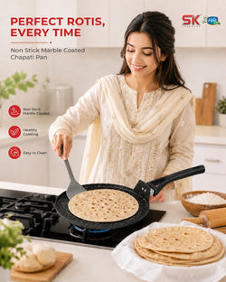 Non Stick Marble Coated Signature Chapati Pan