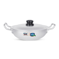 Aluminum Heavy Gauged Anodized Round Wok