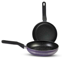 16 Pieces Non-Stick Marble Coat Elite Gift Pack Set - Purple