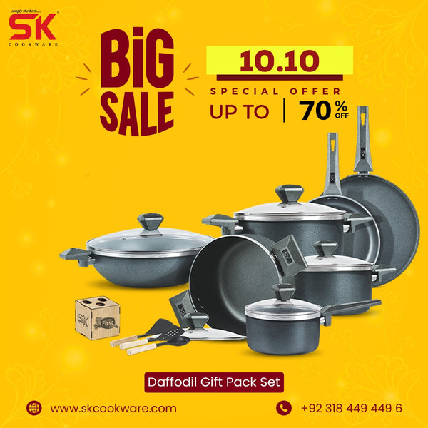 16 Pieces Non Stick Daffodil Gift Pack Set