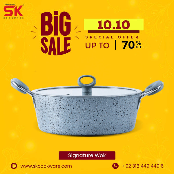 Non Stick Marble Coated Signature Wok