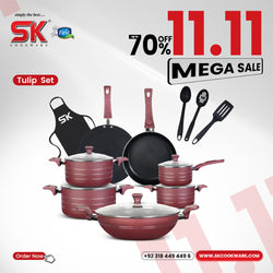 15 Pieces Non-Stick Tulip Gift Pack Set
