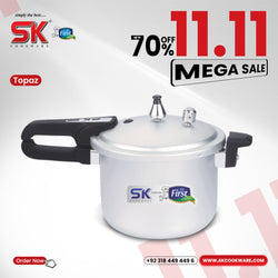 Anodized Topaz Pressure Cooker