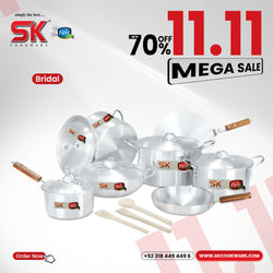 15 Pieces Aluminum Bridal Gift Pack Set