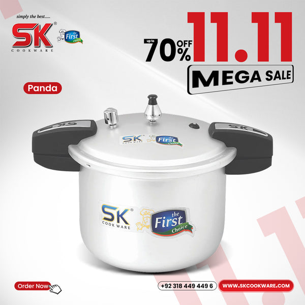 Anodized Panda Pressure Cooker