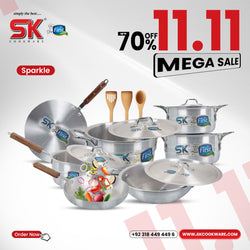 15 Pieces Aluminum Sparkle Gift Pack Set