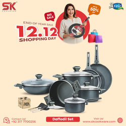 16 Pieces Non Stick Daffodil Gift Pack Set