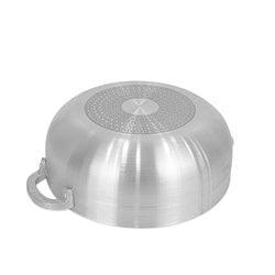 26cm Induction Based Aluminum Metal Finish Caldero Cooking Pot