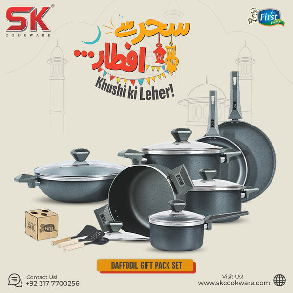 16 Pieces Non Stick Daffodil Gift Pack Set