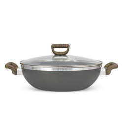 16 Pieces Non Stick Daffodil Gift Pack Set Soft Touch Wooden Texture Handle