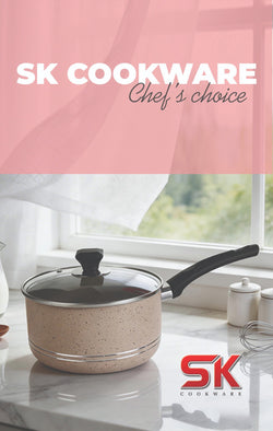 Non Stick Marble Coated Saucepan
