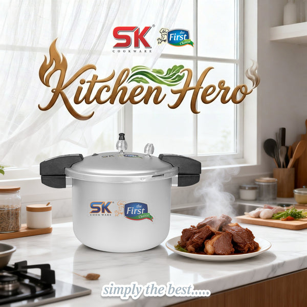 Panda Aluminum Pressure Cooker | Blast-Proof Safety