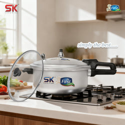 Ocean 2 in 1 Pressure Cooker with Free Glass Lid (Baigona Cooker)