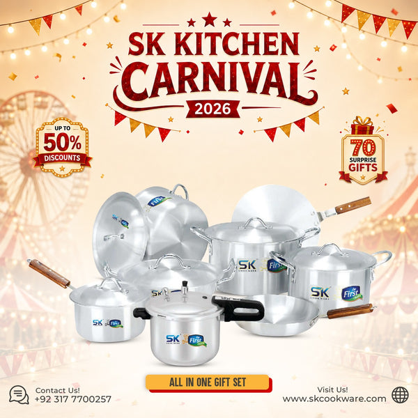 18 Pieces All in One Aluminum Gift Set