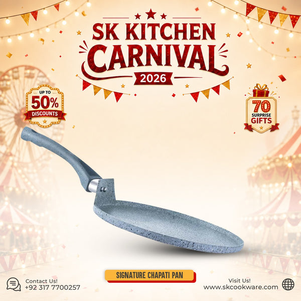 Non Stick Marble Coated Signature Chapati Pan
