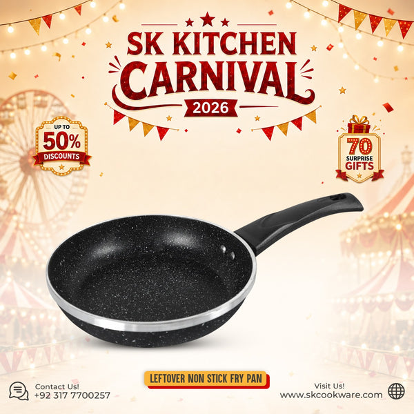 Export Leftover Non Stick Fry Pan [Random Design]