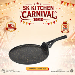 Non Stick Marble Coated Signature Chapati Pan