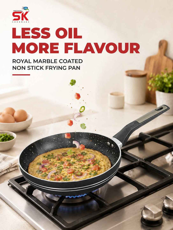 Royal Marble Coated Non Stick Frying Pan