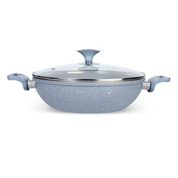 15 Pieces Marble Coated Gift Pack Daisy Light Cookware Set - Skcookware