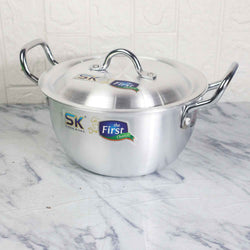 10 Pieces Aluminum Heavy Gauged Metal Finish Casserole Tempo Set 2/6 - Skcookware