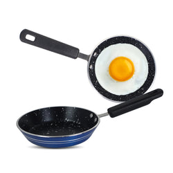 Non Stick Marble Coated Mini One Egg Frying Pan