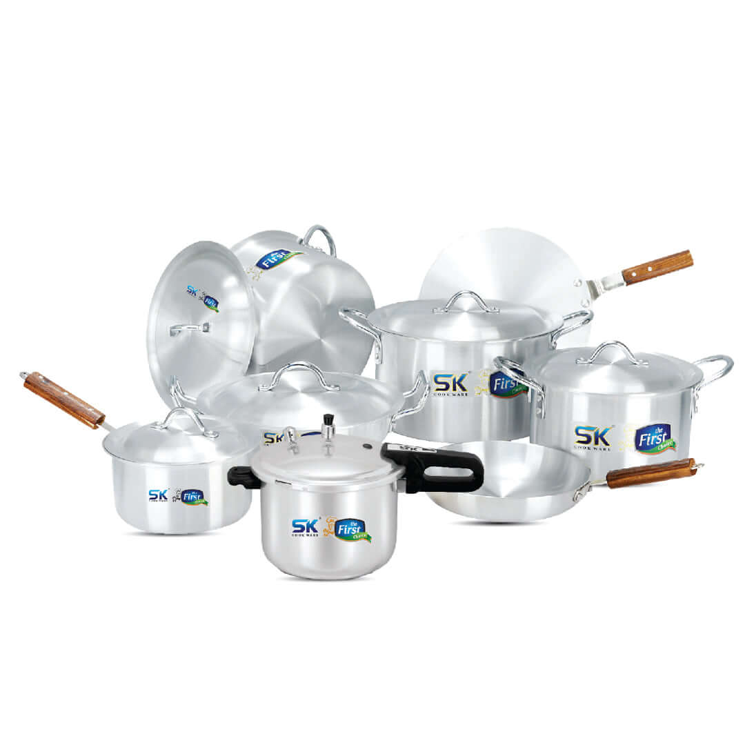 18 Pieces Aluminum All in One Gift Pack Set - skcookware 