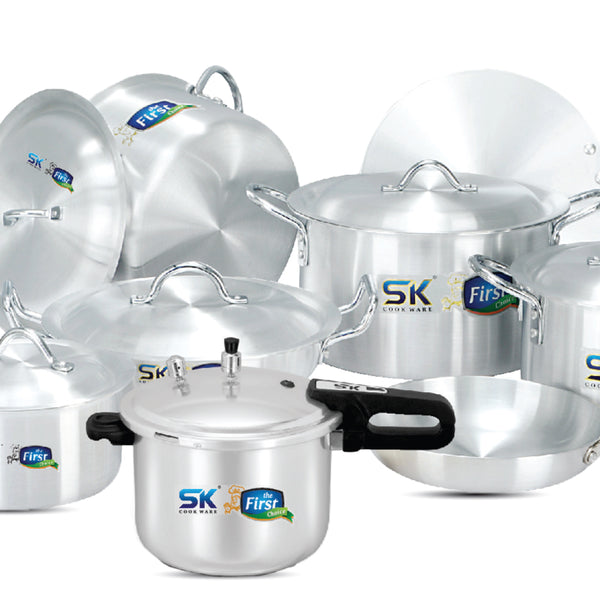 18 Pieces Aluminum All in One Gift Pack Set - skcookware 