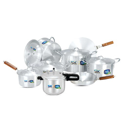 18 Pieces Aluminum All in One Gift Pack Set - skcookware 