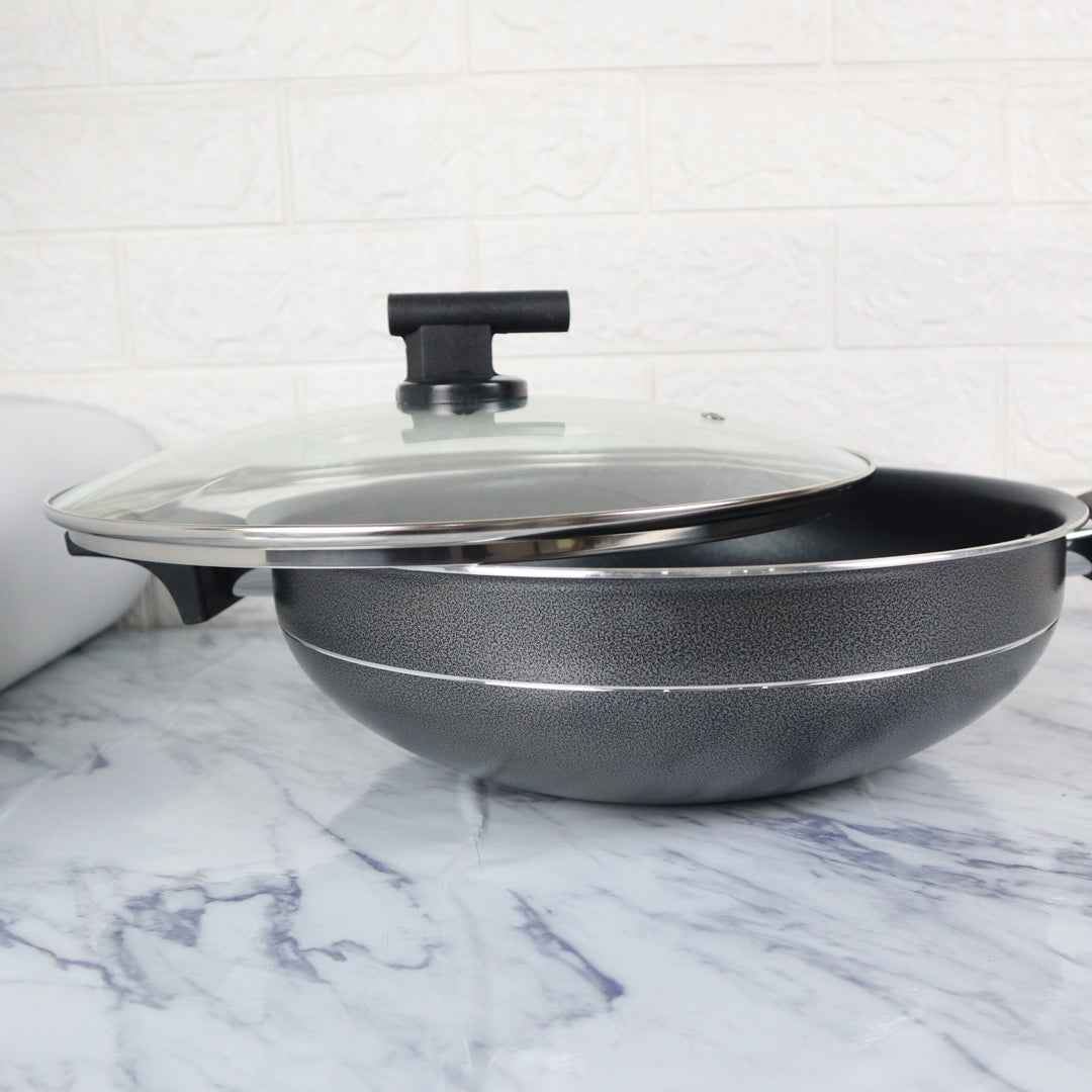 36cm Leftover Non Stick Wok (Karahi) - Skcookware