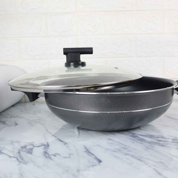 36cm Leftover Non Stick Wok (Karahi) - Skcookware