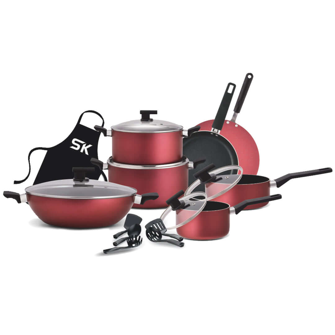 21 Pieces Non-Stick Delux Gift Pack Set - Royal Series  