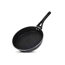 16 Pieces Marble Coated Gift Signature Cookware Set - Black - Skcookware