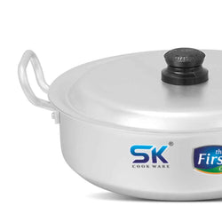 Heaviest Gauged Anodized Flat Wok - Skcookware
