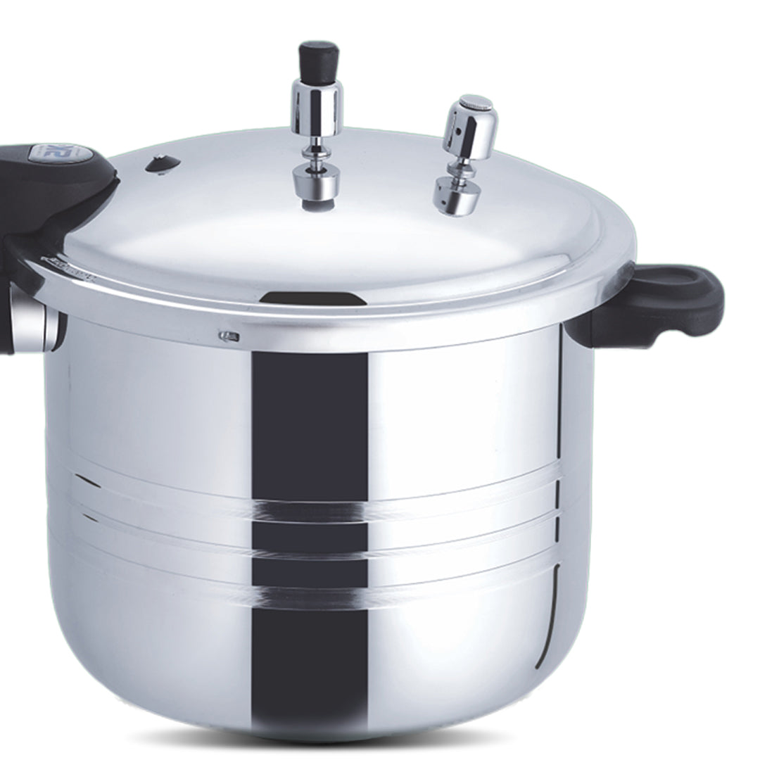 Mirror Polish Aluminum Pressure Cooker with Easy Gripping - Sphire Series
